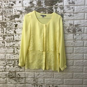 Yellow blouse